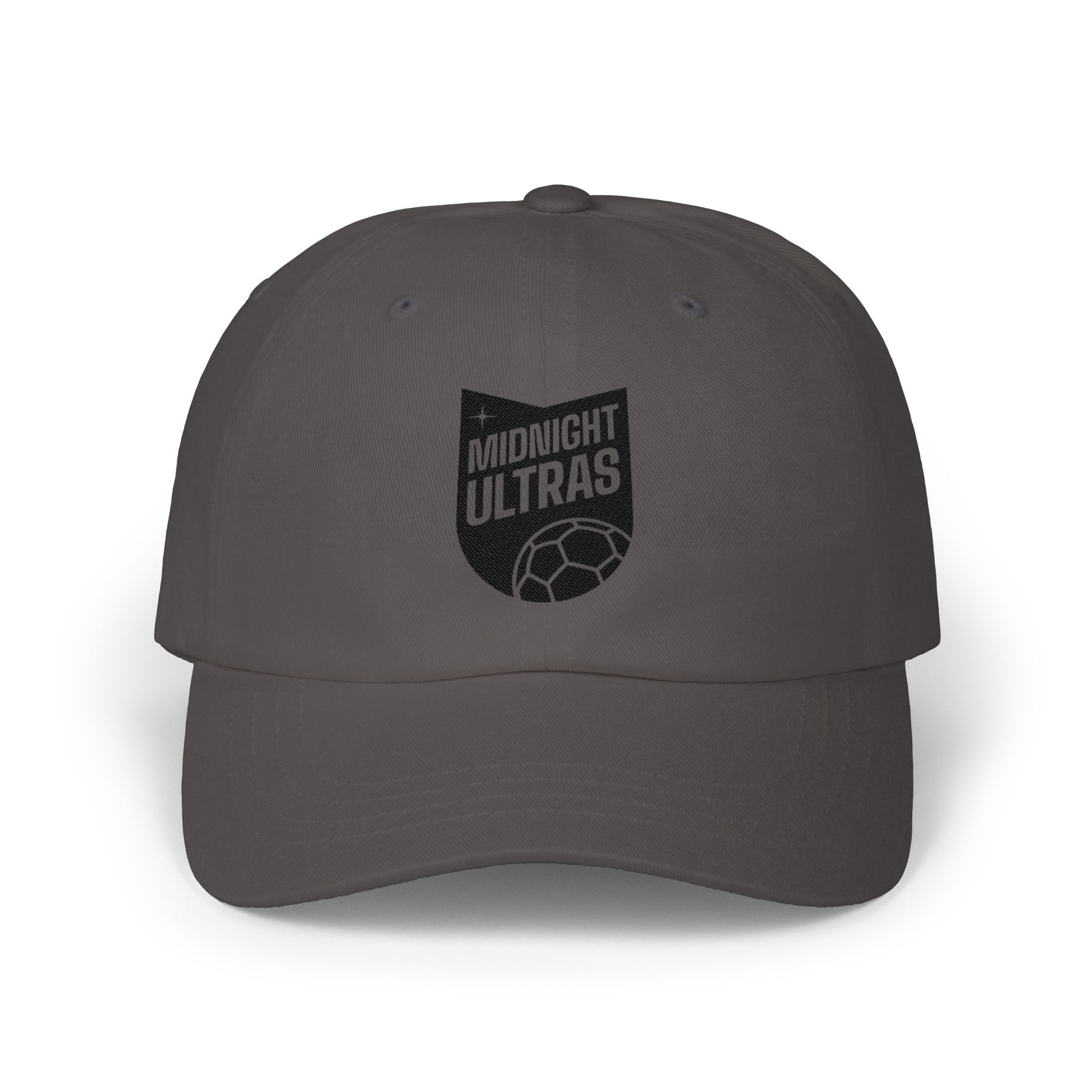 Midnight Ultras Dad Cap – Grey