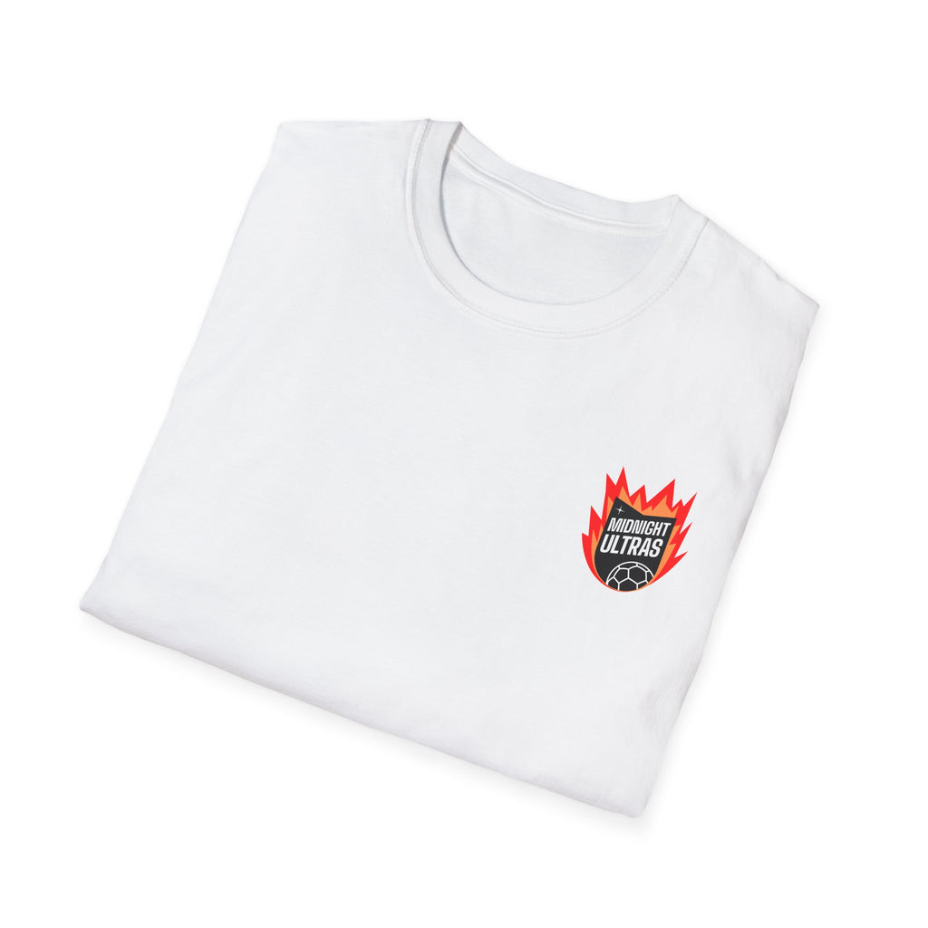 Up All Night Graphic T-Shirt — White