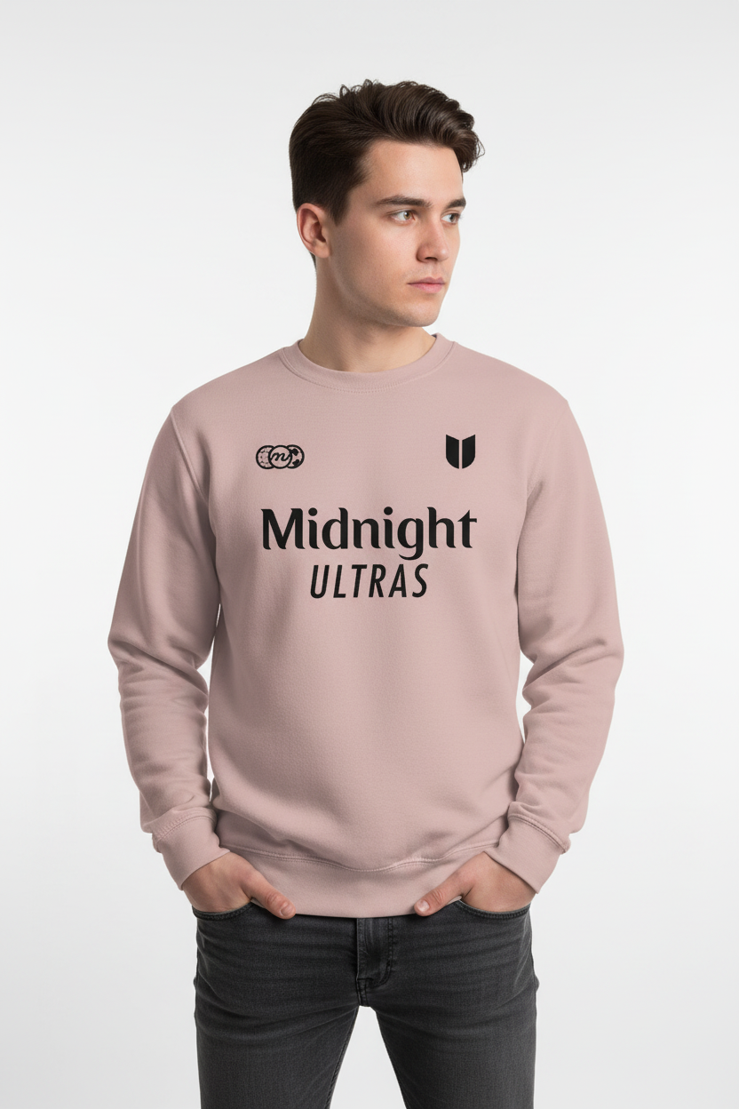 Midnight Ultras Sweatshirt — Minimal Fan Crewneck