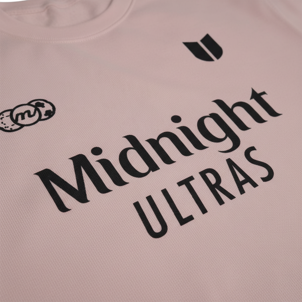 Midnight Ultras Sweatshirt — Minimal Fan Crewneck